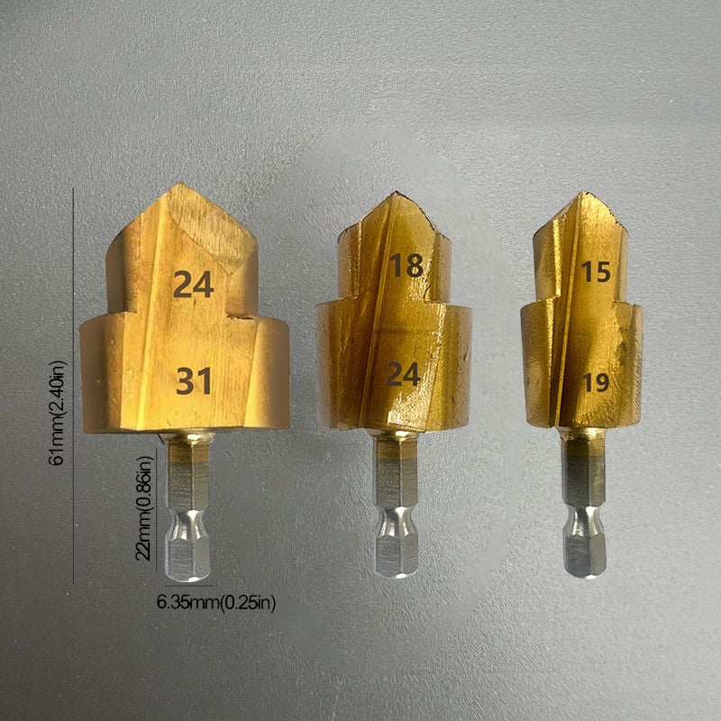 🔥Heavy Duty Pipe Reaming Drill Bits