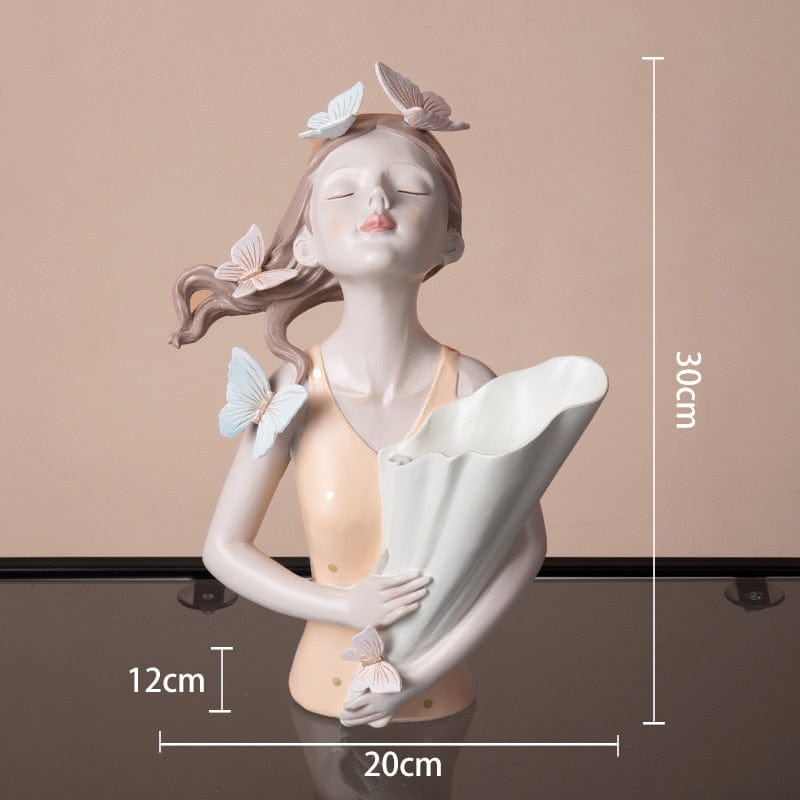 Hellohobot - Ceramic Vase "Butterfly Girl"