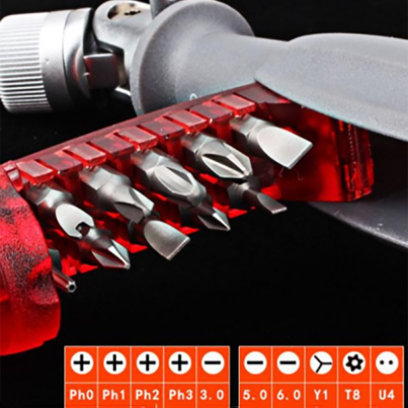 Hellohobot - Rotatable ratchet screwdriver set