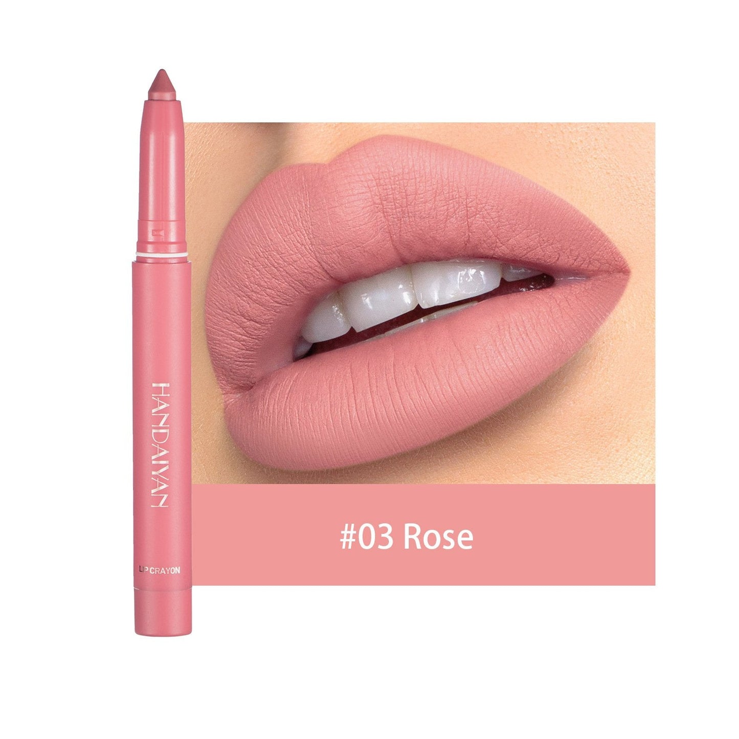 🔥Huge Sale 51% OFF✨12 Color Rotating Sharpenable Matte Lipstick Pencils