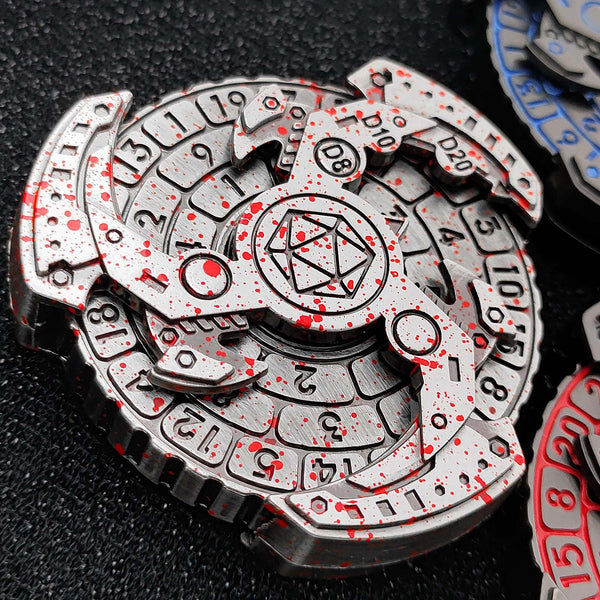 Hellohobot - Dungeons and Dragons Metal Dice Spinner