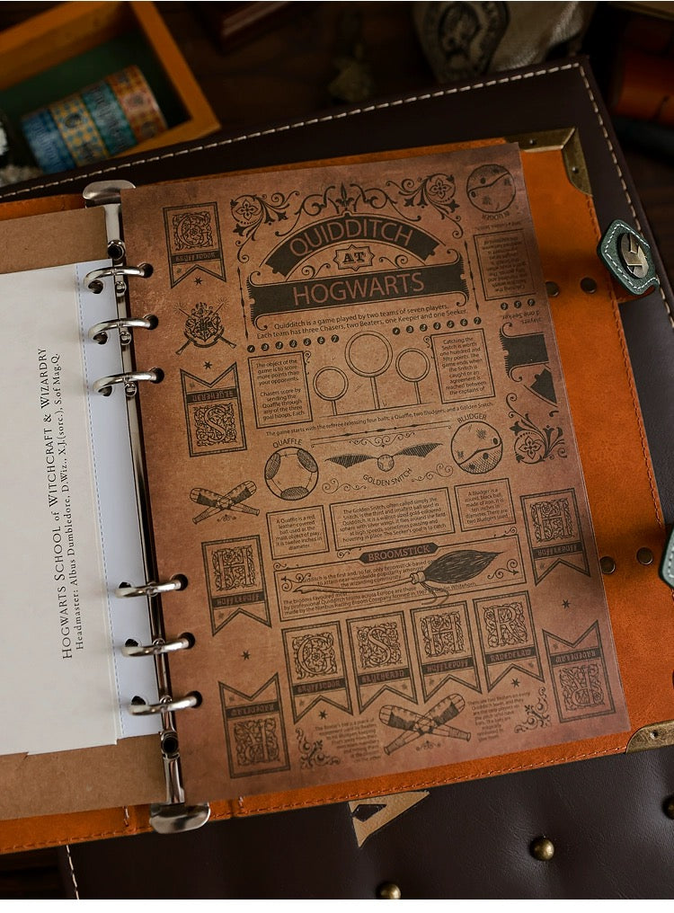 Hellohobot - Hogwarts Handbook Notebook Grimoire