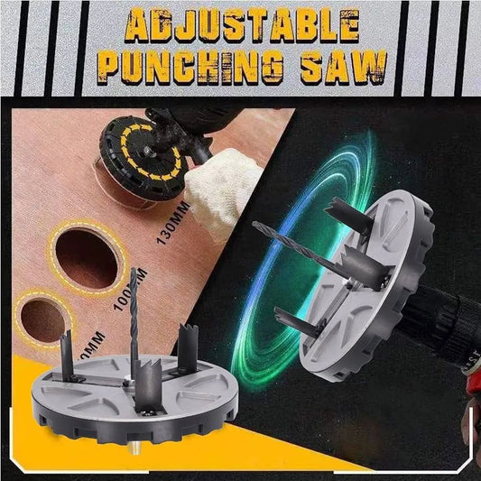 🔥50% OFF TODAY ONLY🔥Adjustable Punch Saw Tool For Drilling