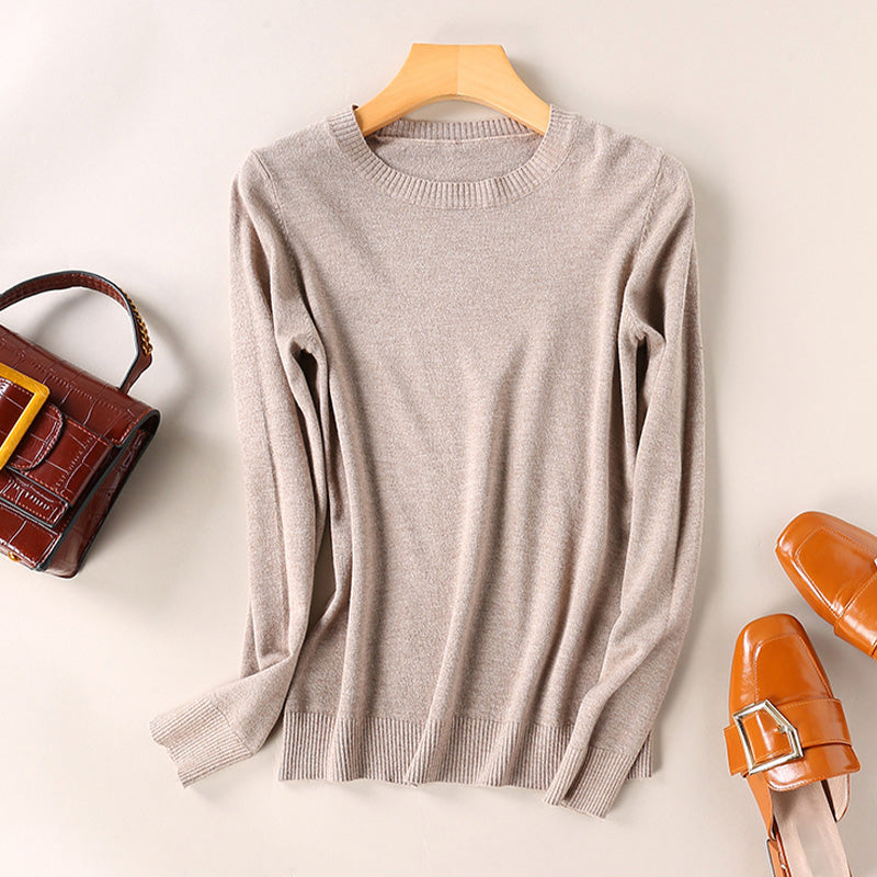 🔥Hot Sale 49% OFF🔥Faux Cashmere Crew Neck Sweater