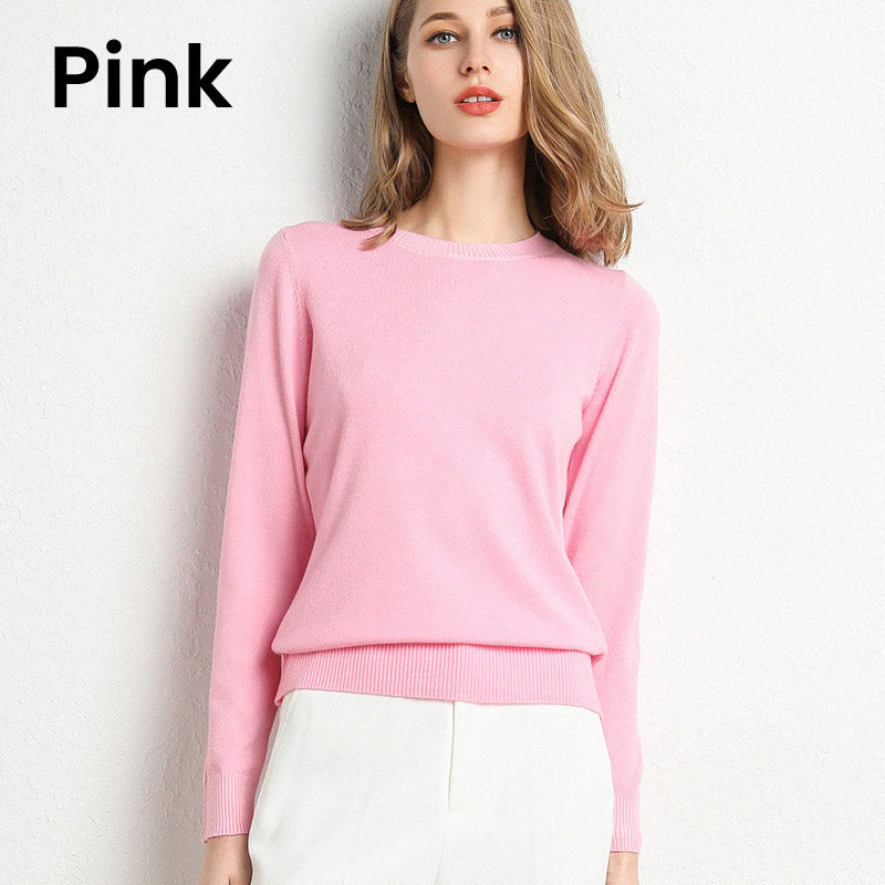 🔥Hot Sale 49% OFF🔥Faux Cashmere Crew Neck Sweater