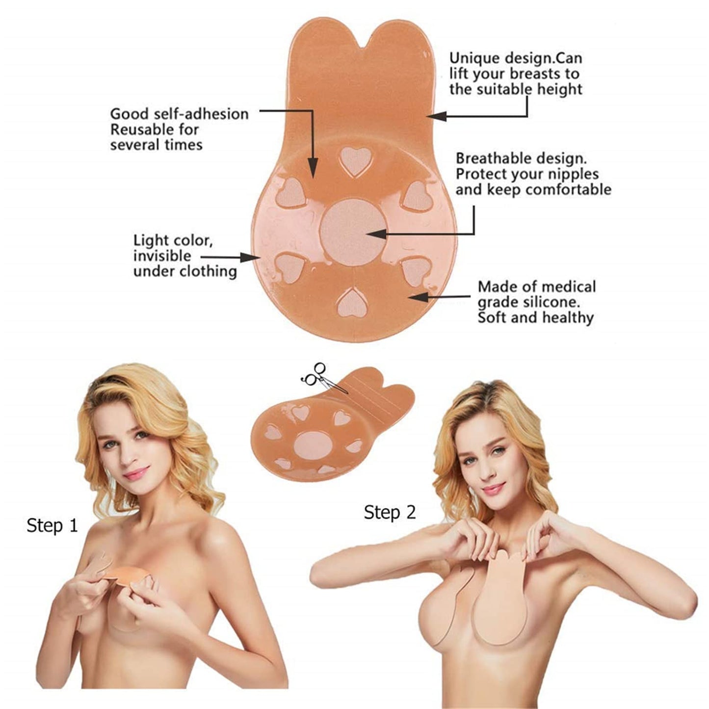 Adhesive Invisible Lifting Breast Sticky Bra