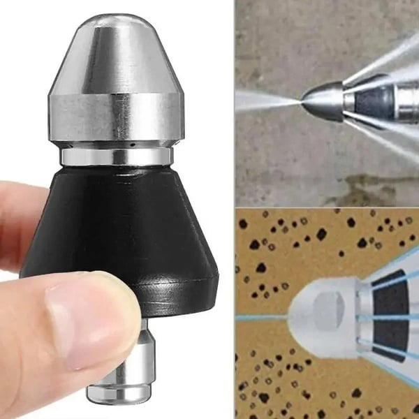 🔥Hot Sale🔥Sewer Cleaning Tool High-pressure Nozzle