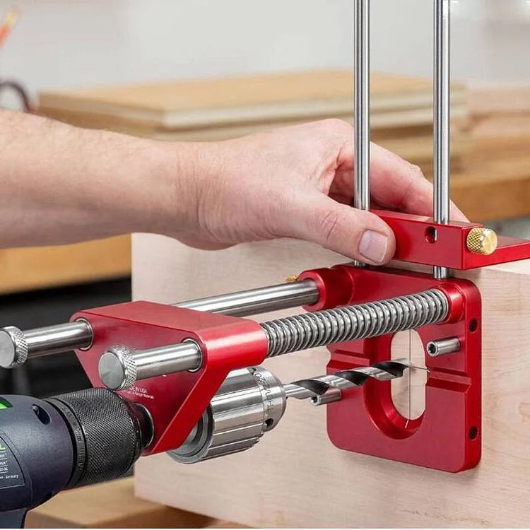 Most Popular🎉-Woodworking Drill Bit Positioner