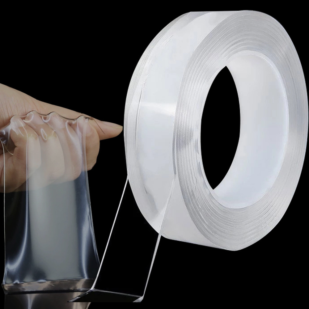 🔥Transparent Magic Nano Tape Double Sided Grip Reusable Home Tape Traceless Glue🔥