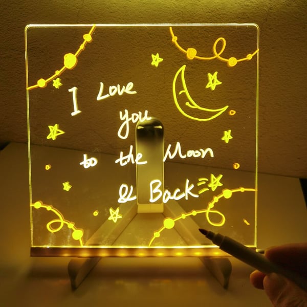 (Early Christmas Sale)-LED Note Board with Colors