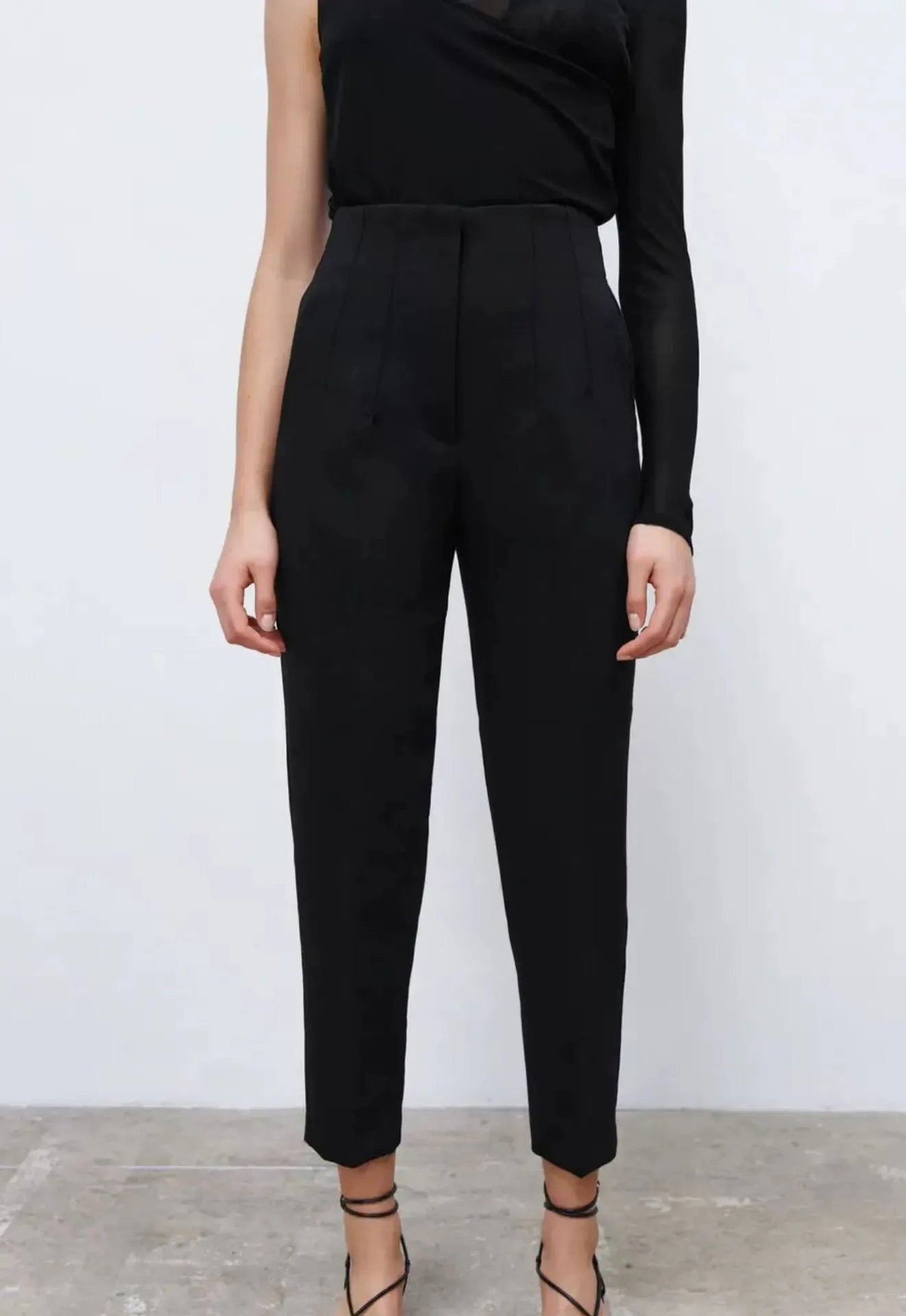 Tailored Pleat High Waist Pants(Buy 2 Free Shipping)