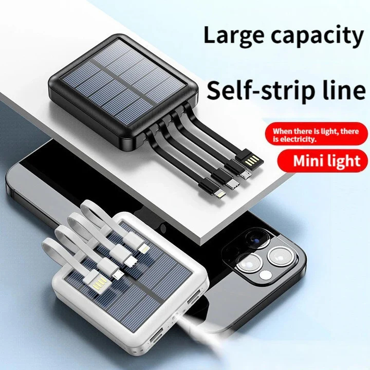 Portable Power on the Go - Solar Mobile Power Bank