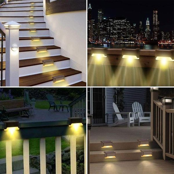 💥Buy 20 get 20 free💥LED Solar Lamp Path Staircase Outdoor Waterproof Wall Light