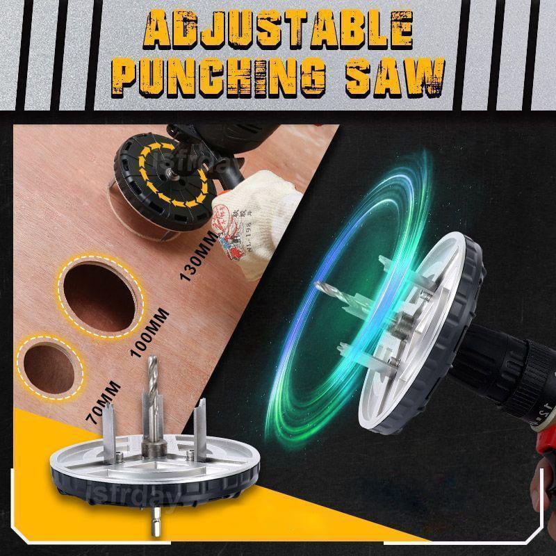 Adjustable Punching Saw Drill Tool
