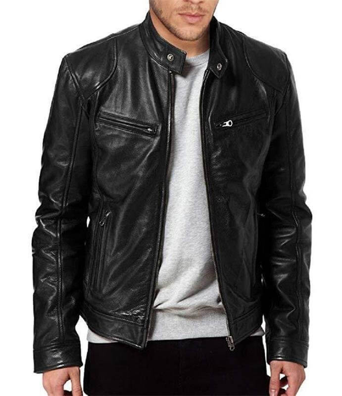 Men's Leather Jacket.