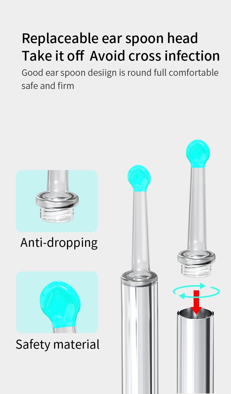 🔥Last Day 50% OFF🔥Clean Earwax - 1080P HD Loaded Otoscope