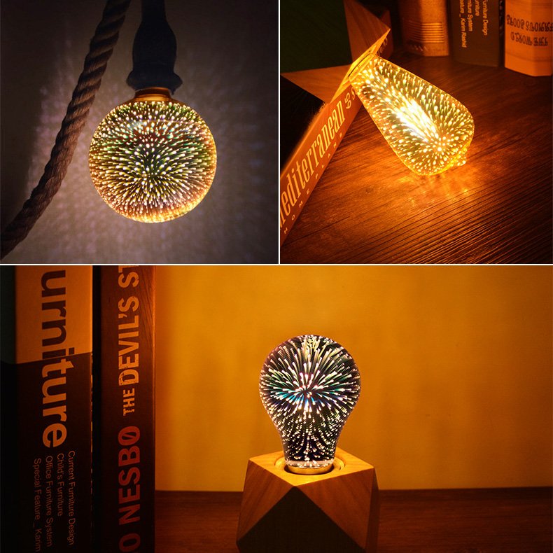 🌈💡SUMMER SALE 50% OFF💎3D Fireworks LED Light Bulb